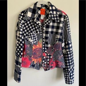Bazar de Christian Lacroix Gingham Jacket 42 XS/S